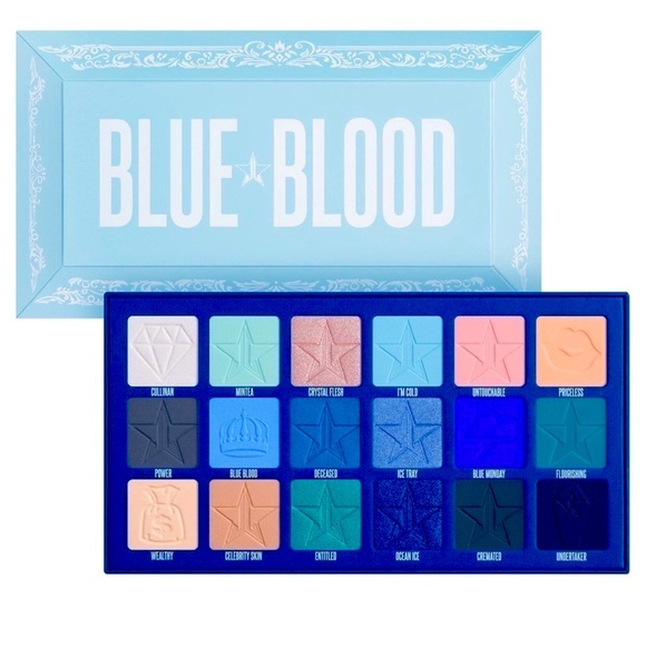 ⭐️ Jeffree ⭐️Star ⭐️ Blue Blood Palette - Picture 1 of 15